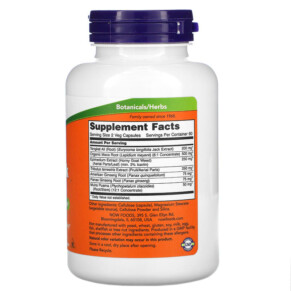 Thành phần vi chất của NOW Foods TestoJack 200 120 Veg Capsules 733739021977