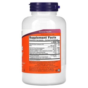 Thành phần vi chất của NOW Foods Thyroid Energy 180 Veg Capsules 733739033697