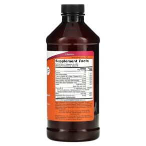 Thành phần vi chất của NOW Foods Ultra B-12 5.000 mcg 16 fl oz (473 ml) 733739004543