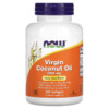 Thực phẩm chức năng NOW Foods Virgin Coconut Oil 1.000 mg 120 Softgels 733739017185