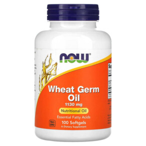 Thực phẩm chức năng NOW Foods Wheat Germ Oil 1.130 mg 100 Softgels 733739018700