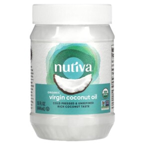 Thực phẩm chức năng Nutiva Organic Virgin Coconut Oil 15 fl oz (444 ml) 692752200014
