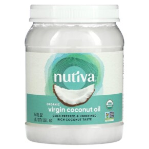 Thực phẩm chức năng Nutiva Organic Virgin Coconut Oil 54 fl oz (1.6 l) 692752200052