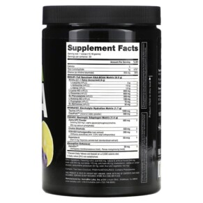 Thành phần vi chất của Nutrabio Labs Alpha EAA Blueberry Lemonade 0.87 lb (395 g) 649908215903