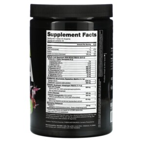 Thành phần vi chất của Nutrabio Labs Alpha EAA Cherry Lime Slush 1 lb (455 g) 649908269104