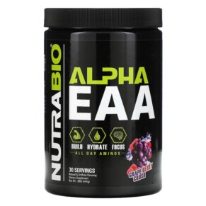 Thực phẩm chức năng Nutrabio Labs Alpha EAA Grape Berry Crush 0.98 lb (444 g) 649908269203