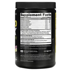 Thành phần vi chất của Nutrabio Labs Amino Kick Passionfruit Pineapple 0.6 lb (274 g) 649908217808
