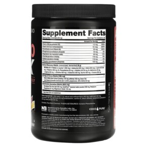 Thành phần vi chất của Nutrabio Labs Amino Kick Raspberry Lemonade 0.61 lb (276 g) 649908217907