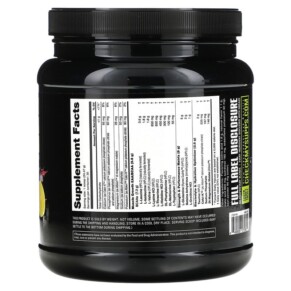 Thành phần vi chất của Nutrabio Labs Intra Blast Intra Workout Amino Fuel Strawberry Lemon Bomb 1.62 lb (734 g) 649908270605