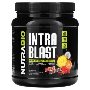Thực phẩm chức năng Nutrabio Labs Intra Blast Intra Workout Amino Fuel Tropical Fruit Punch 1.6 lb (717 g) 649908260101
