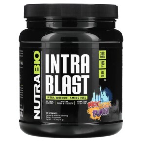Thực phẩm chức năng Nutrabio Labs Intra Blast Intra Workout Muscle Fuel New York Punch 1.61 lb (732 g) 649908526702