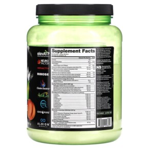Thành phần vi chất của Nutrabio Labs Intra Fuel Leg Day Intra Workout Powerhouse Peachy Glutes Peach Mango 2.05 lb (930 g) 649908216702