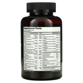 Thành phần vi chất của Nutrabio Labs MultiSport Men's Formula 120 Veggie Caps 649908257262