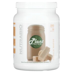 Thực phẩm chức năng Nutrabio Labs Plant Protein Vanilla Wafer 1.12 lb (509 g) 649908215200