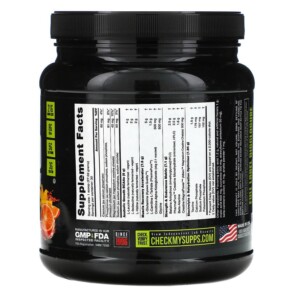 Thành phần vi chất của Nutrabio Labs Reload Recovery Matrix Orange Mango 1.83 lb (829 g) 649908525101