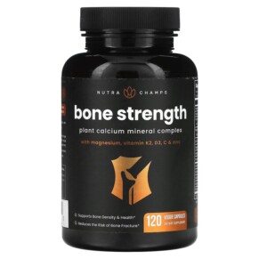 Thực phẩm chức năng NutraChamps Bone Strength 120 Veggie Capsules 621983990470