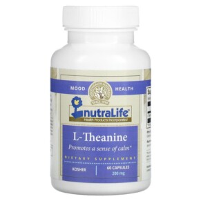 Thực phẩm chức năng NutraLife L-Theanine 200 mg 60 Capsules 686149183134