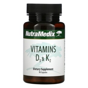 Thực phẩm chức năng NutraMedix Vitamins D3 & K2 90 Capsules 728650093486
