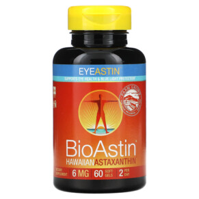 Thực phẩm chức năng Nutrex Hawaii EyeAstin BioAstin Hawaiian Astaxanthin 6 mg 60 Softgels 732894035157