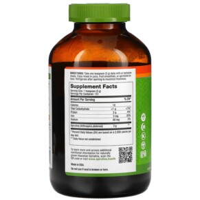 Thành phần vi chất của Nutrex Hawaii Pure Hawaiian Spirulina Powder 16 oz (454 g) 732894010260