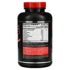 Thành phần vi chất của Nutrex Research LIPO-6 Black Extreme Potency 120 Black-Caps 850005755388