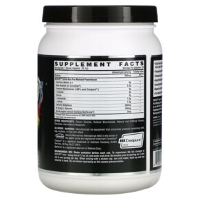 Thành phần vi chất của Nutrex Research Outlift Clinically Dosed Pre-Workout Powerhouse Miami Vice 17.7 oz (502 g) 857839006280