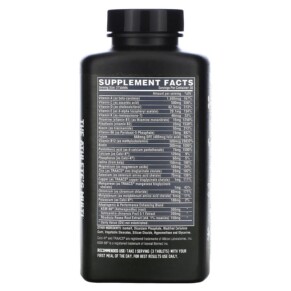 Thành phần vi chất của Nutrex Research Vitadapt Complete Sports Multivitamin 90 Tablets 857839006549