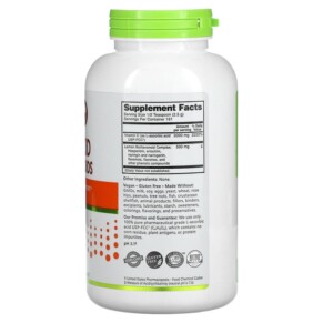 Thành phần vi chất của NutriBiotic Immunity Ascorbic Acid with Bioflavonoids Crystalline Powder 16 oz (454 g) 728177003012