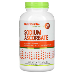 Thực phẩm chức năng NutriBiotic Immunity Sodium Ascorbate Crystalline Powder 16 oz (454 g) 728177004514