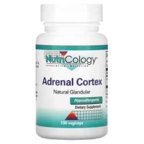 Thực phẩm chức năng Nutricology Adrenal Cortex Natural Glandular 100 Vegicaps 713947505315