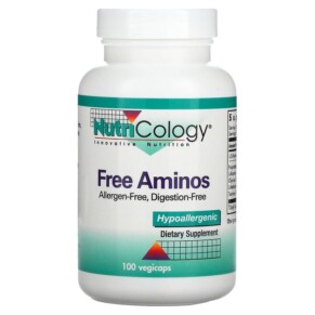 Thực phẩm chức năng Nutricology Free Aminos 100 Vegicaps 713947505407