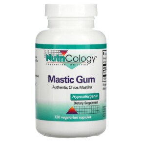 Thực phẩm chức năng Nutricology Mastic Gum 120 Vegetarian Capsules 713947536609