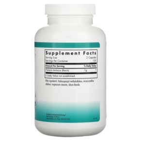 Thành phần vi chất của Nutricology Mastic Gum 240 Vegetarian Capsules 713947573703