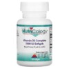 Thực phẩm chức năng Nutricology Vitamin D3 Complete 5.000 IU 60 Softgels 713947572614