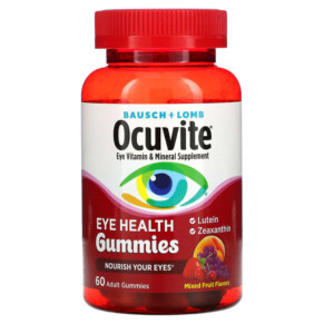 Thực phẩm chức năng Ocuvite Eye Health Gummies Mixed Fruit 60 Adult Gummies 324208602607