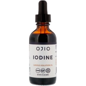 Thực phẩm chức năng Ojio Iodine Lugol's Solution 2% 2 fl oz (60 ml) 845772033807