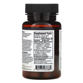 Thành phần vi chất của Ojio Probiotics 50 Billion 30 Delayed Release Capsules 845772037881
