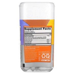 Thành phần vi chất của OLLY Beat the Bloat 25 Capsules 852933008987