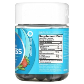 Thành phần vi chất của OLLY Goodbye Stress Berry Verbena 42 Gummies 858158005701