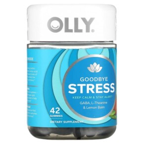Thực phẩm chức năng OLLY Goodbye Stress Berry Verbena 42 Gummies 858158005701