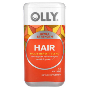 Thực phẩm chức năng OLLY Hair Multi-Benefit Blend 30 Softgels 850004462676