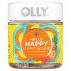 Thực phẩm chức năng OLLY Hello Happy Gummy Worms Tropical Zing 60 Gummies 840160200403