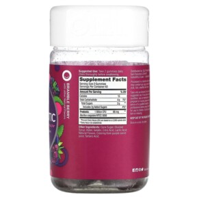 Thành phần vi chất của OLLY Probiotic Bramble Berry 1 Billion Live Cultures 80 Gummies 858158015281