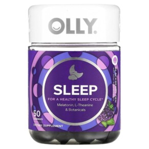 Thực phẩm chức năng OLLY Sleep Blackberry Zen 50 Gummies 858158005121