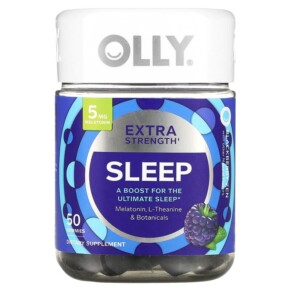Thực phẩm chức năng OLLY Sleep Blackberry Zen 50 Gummies 852933008413