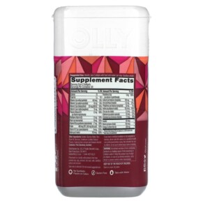 Thành phần vi chất của OLLY Women's Multi + Omega-3 Daily Multivitamin Ultra Strength 60 Softgels 850004462645