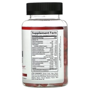 Thành phần vi chất của Olympian Labs Hair Vitamin Gummies 60 Gummies 710013912046