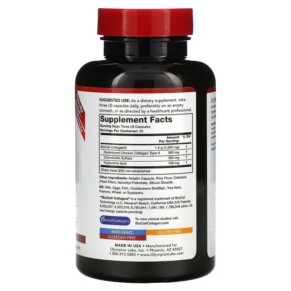 Thành phần vi chất của Olympian Labs Hyaluronic Acid 50 mg 100 Capsules 710013031570