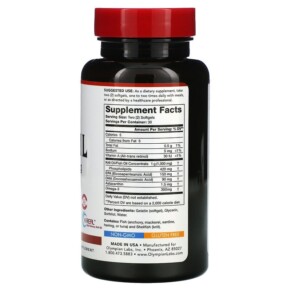Thành phần vi chất của Olympian Labs Krill Oil 500 mg 60 Softgels 710013030399