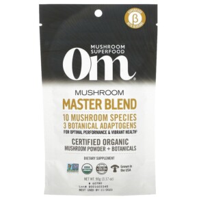 Thực phẩm chức năng Om Mushrooms Mushroom Master Blend 3.17 oz (90 g) 856210008974